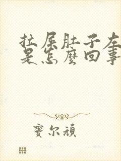 拉屎肚子左边疼是怎么回事