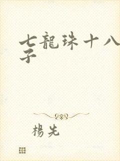 七龙珠十八号本子