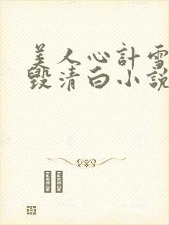 美人心计雪鸢被毁清白小说封面