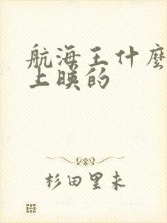 航海王什么时候上映的封面