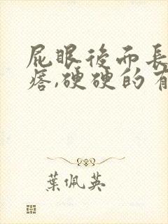 屁眼后面长大疙瘩,硬硬的有点疼封面