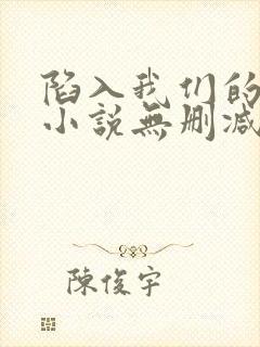 陷入我们的热恋小说无删减正版在线阅读封面