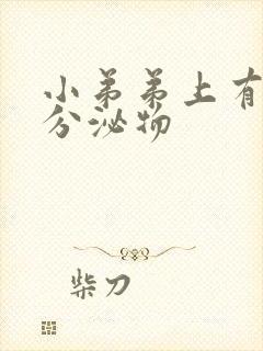 小弟弟上有白色分泌物