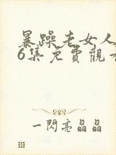 暴躁老女人第46集免费观看