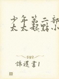 少年第二部房东太太起点小说在线mp3封面