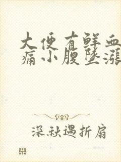 大便有鲜血无疼痛小腹坠涨