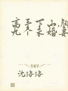 高手下山,脚踩九个未婚妻全文免费封面