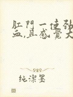 肛门一使劲就流血,且感觉大便拉不干净