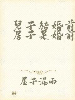 儿子结婚前买的房子是婚前财产吗封面