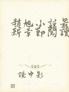 赵旭小说最新更新章节阅读免费