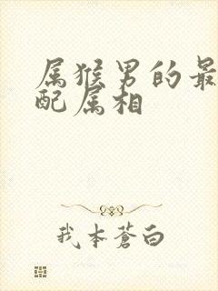 属猴男的最佳婚配属相封面