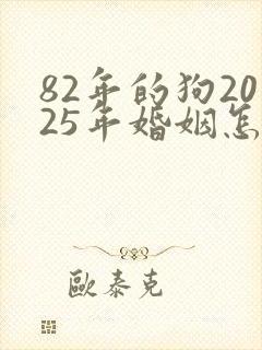 82年的狗2025年婚姻怎么样