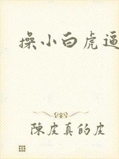 操小白虎逼
