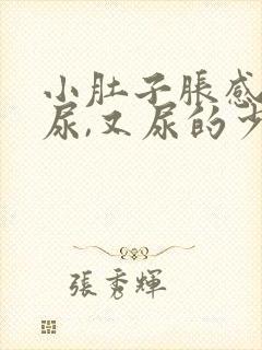 小肚子胀感觉有尿,又尿的少封面