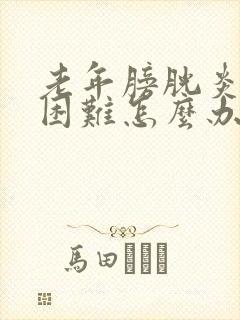 老年膀胱炎小便困难怎么办