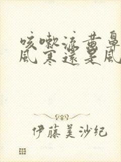 咳嗽流黄鼻涕是风寒还是风热