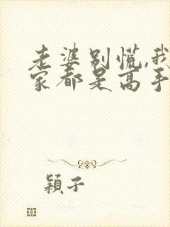 老婆别慌,我全家都是高手爆火短剧