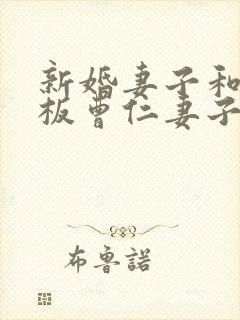 新婚妻子和菜老板曹仁妻子小说