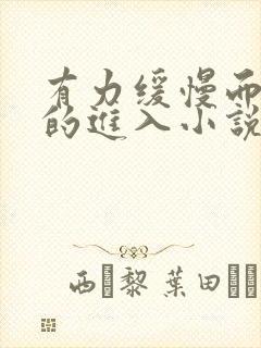 有力缓慢而坚定的进入小说