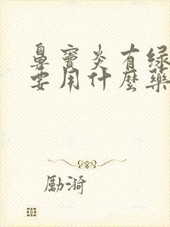 鼻窦炎有绿鼻涕要用什么药