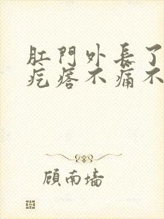 肛门外长了个肉疙瘩不痛不痒