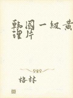 韩国一级黄色伦理片