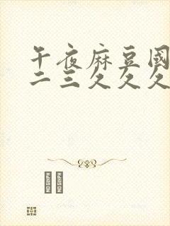 午夜麻豆国产一二三久久久