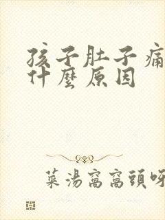 孩子肚子痛呕吐什么原因