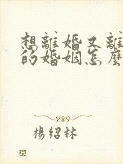 想离婚又离不了的婚姻怎么办