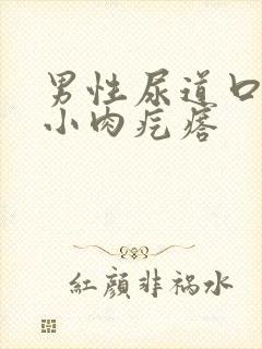 男性尿道口上有小肉疙瘩