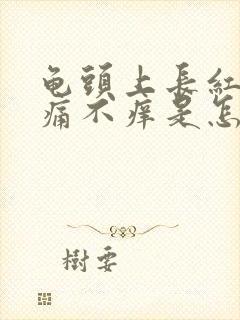 龟头上长红斑不痛不痒是怎么回事