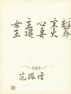 女主心寒离开男主追妻火葬场现言