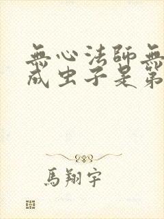 无心法师无心变成虫子是第几集封面