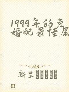 1999年的兔婚配最佳属相