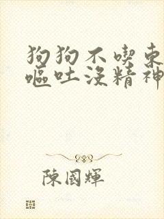 狗狗不吃东西还呕吐没精神怎么办