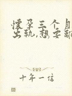 怀孕三个月老公出轨,想要离婚应该怎么办