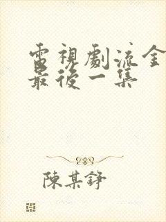 电视剧流金岁月最后一集