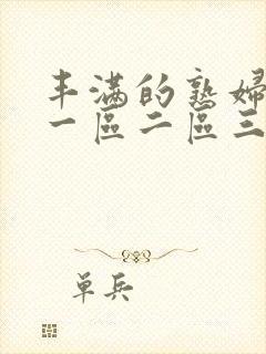 丰满的熟妇av一区二区三区