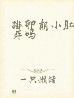 排卵期小肚子会疼吗