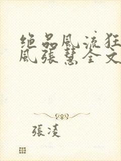 绝品风流狂医林风张慧全文免费阅读小说