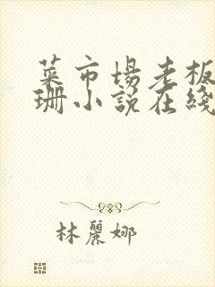 菜市场老板李芷珊小说在线阅读