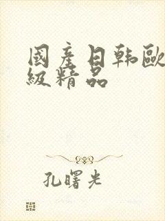 国产日韩欧美一级精品