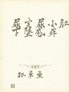 尿完尿小肚子有下坠感疼