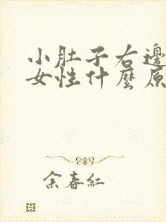 小肚子右边疼痛女性什么原因引起的