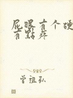 屁眼有个硬疙瘩有点疼