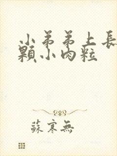 小弟弟上长了一颗小肉粒