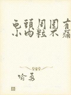 龟头周围有一圈小肉粒不痛不痒