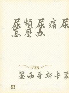 尿频尿痛尿不净怎么办封面