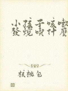 小孩子咳嗽有痰发烧吃什么药封面