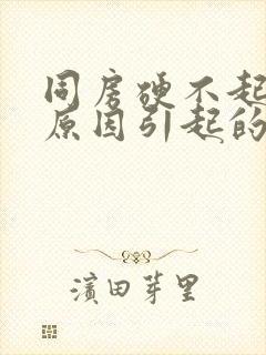 同房硬不起什么原因引起的?